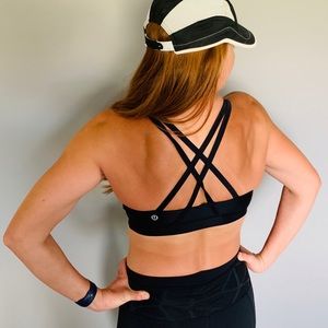 Lululemon Energy Bra, Swim Crossover, Size 4